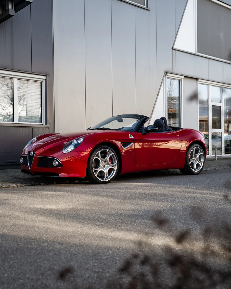 Alfa Romeo 8c Spider 500 Limited Edition, fotografiert von Nikografie, Bild 6 von 13