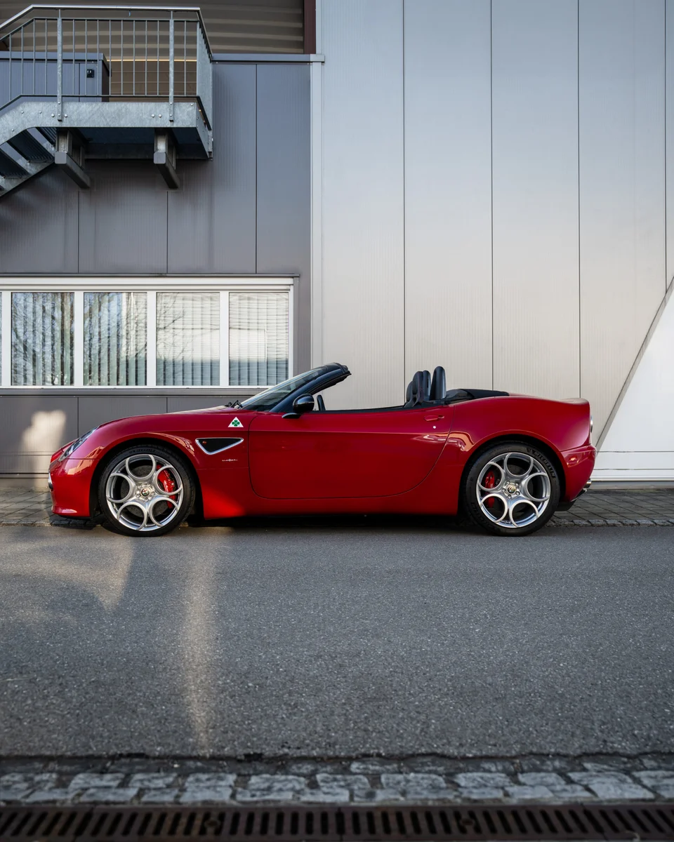 Alfa Romeo 8c Spider 500 Limited Edition, fotografiert von Nikografie, Bild 9 von 13