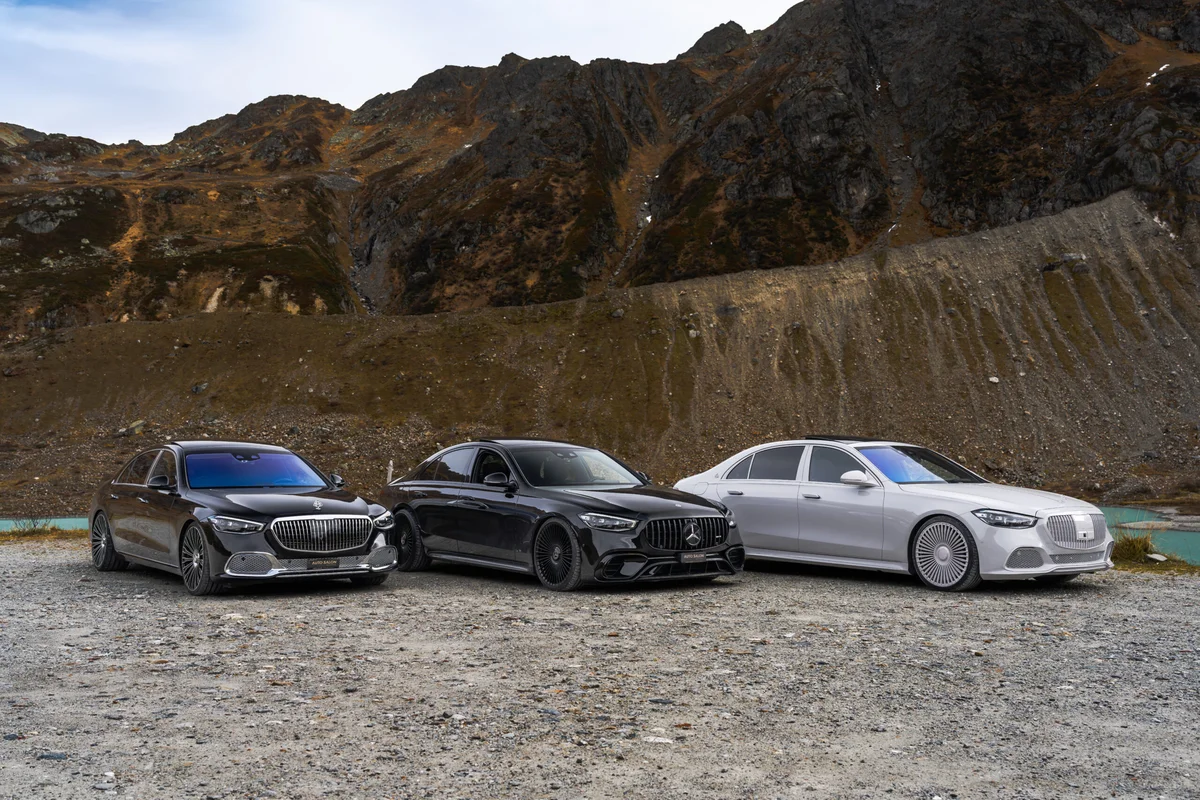 Mercedes S - Class x Swiss Mountains