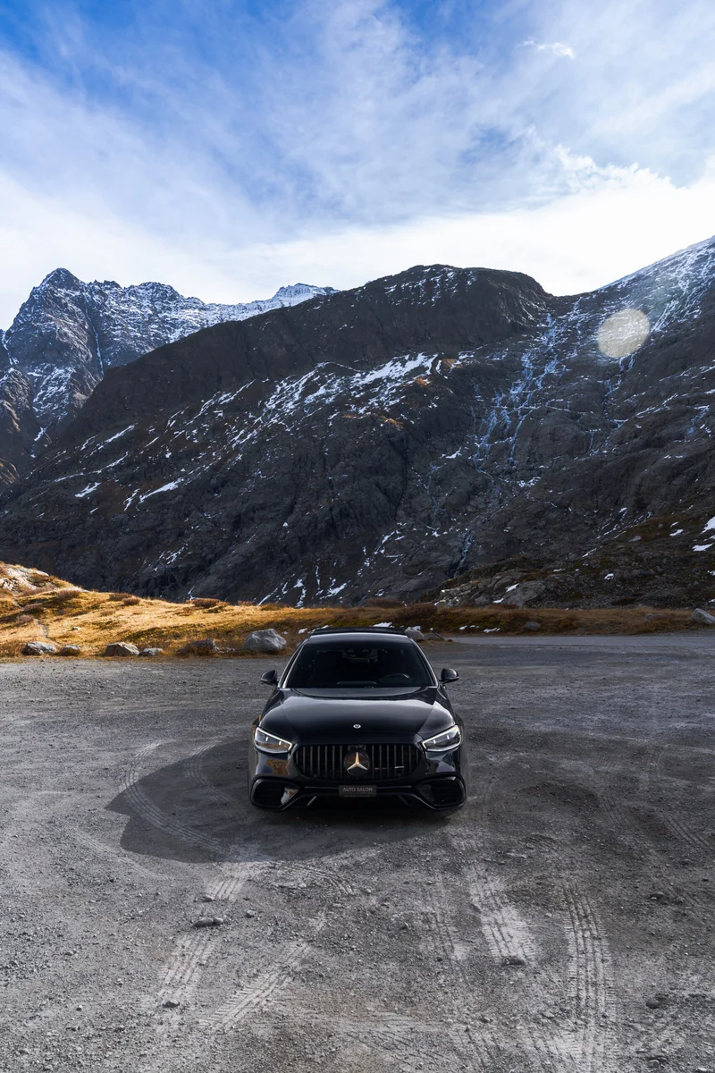 Mercedes S-Klasse in den Alpen, fotografiert von Nikografie, Bild 6 von 11