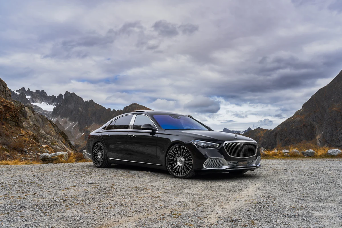 Mercedes S-Klasse in den Alpen, fotografiert von Nikografie, Bild 7 von 11